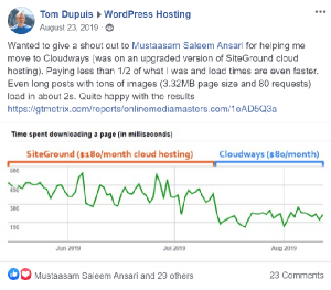 Cloudways Better Than SiteGround