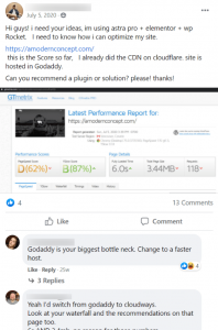 GoDaddy Slow Group Review2