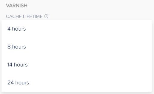Cloudways Varnish Cache Lifetime