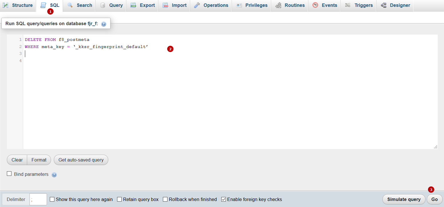 Delete command in SQL