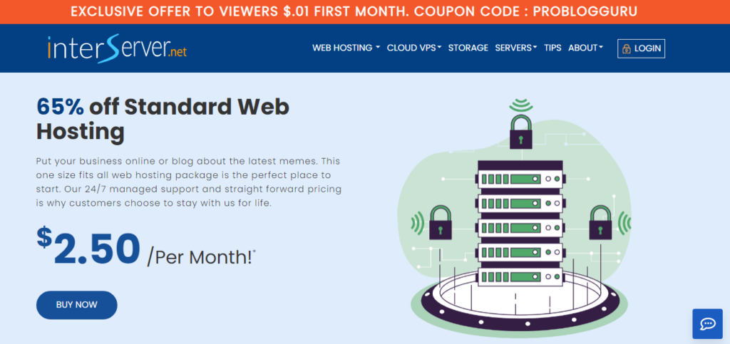 Interserver cpanel free trial