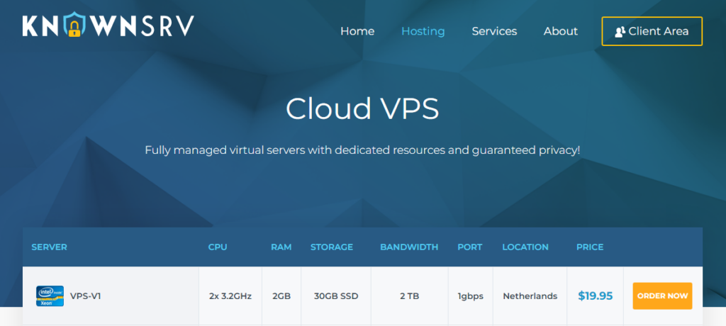 KnownSRV VPS