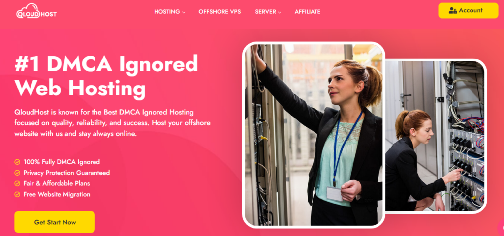 Qloudhost No DMCA VPS