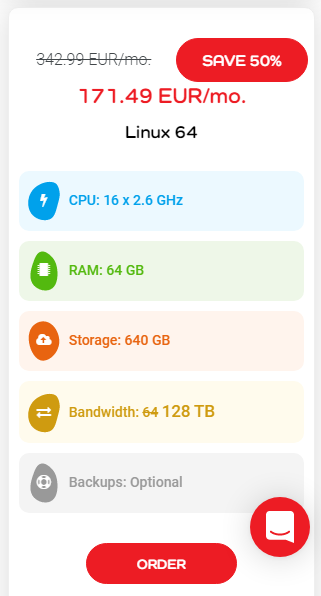 Time4VPS 16 Core VPS