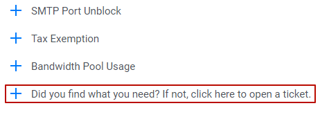 Last option to generate ticket