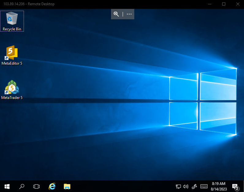 Remote Desktop Display