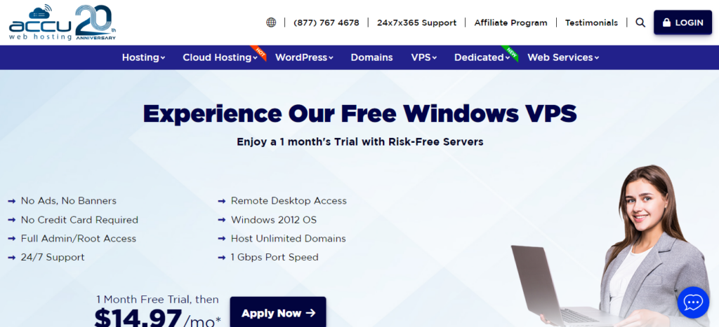 accuweb windows vps
