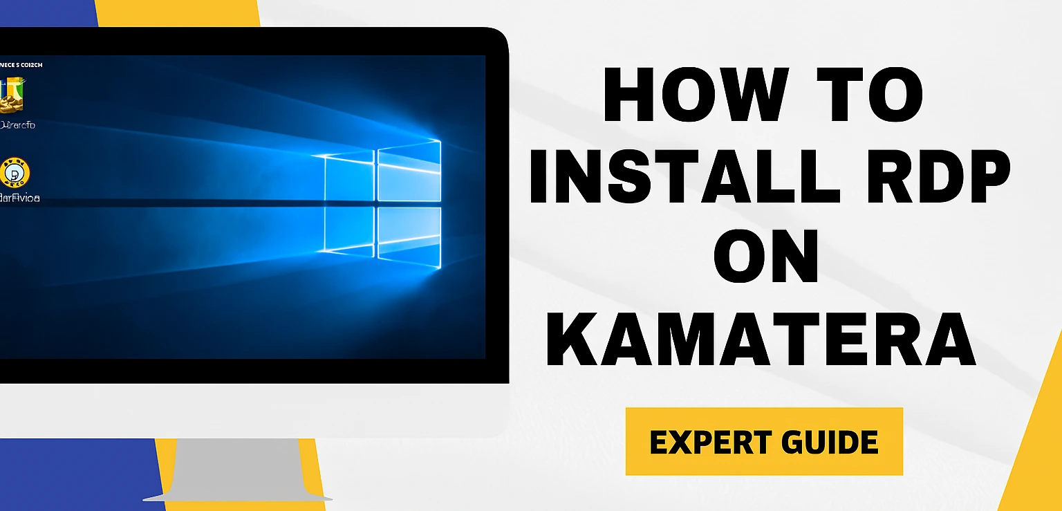 install rdp on Kamatera
