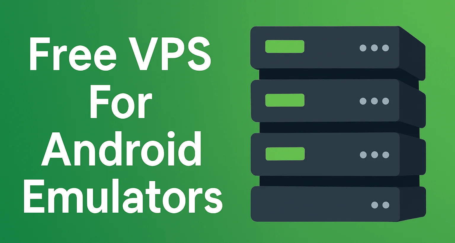 Free VPS For Android Emulator
