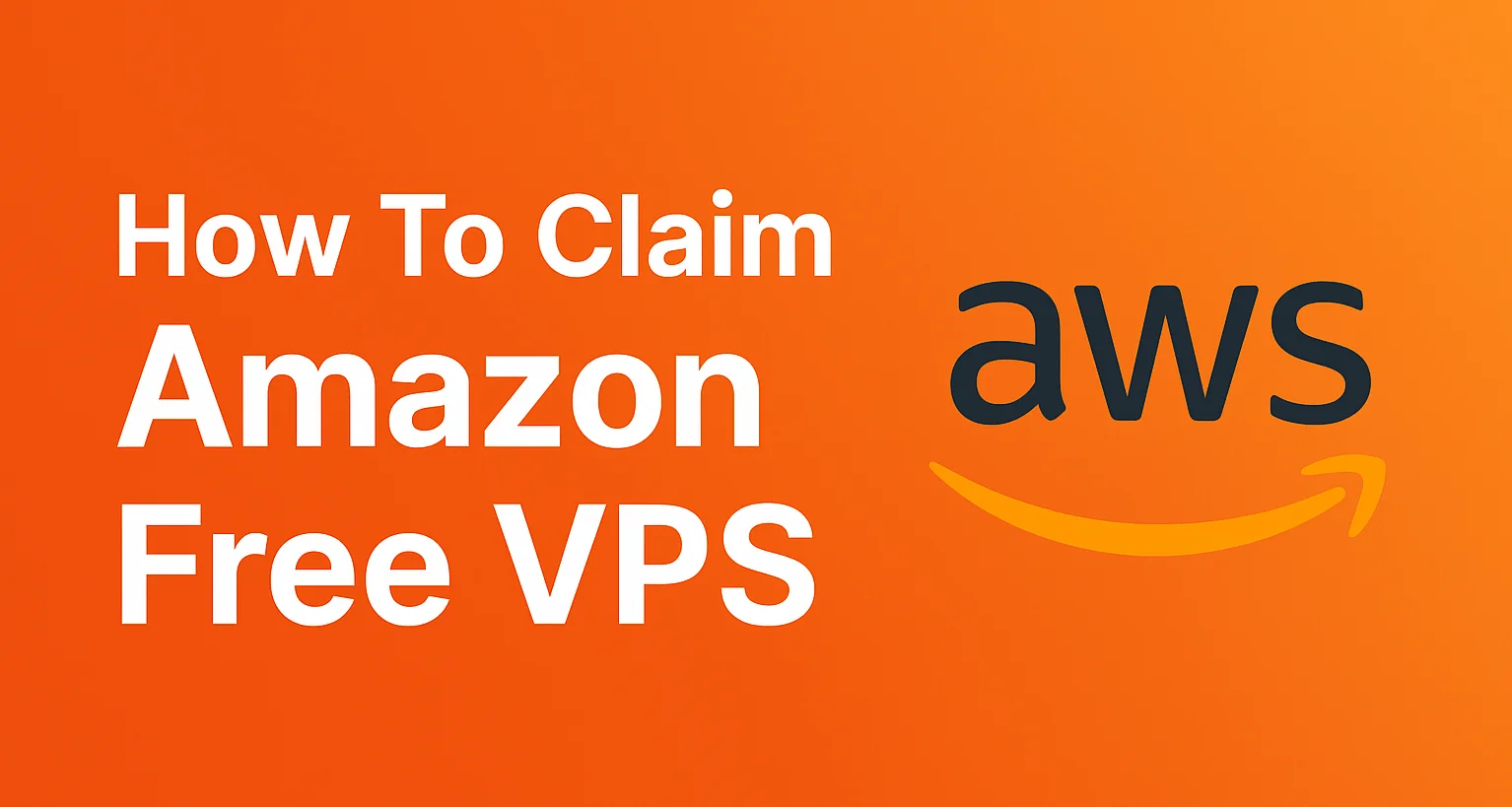 claim amazon free vps